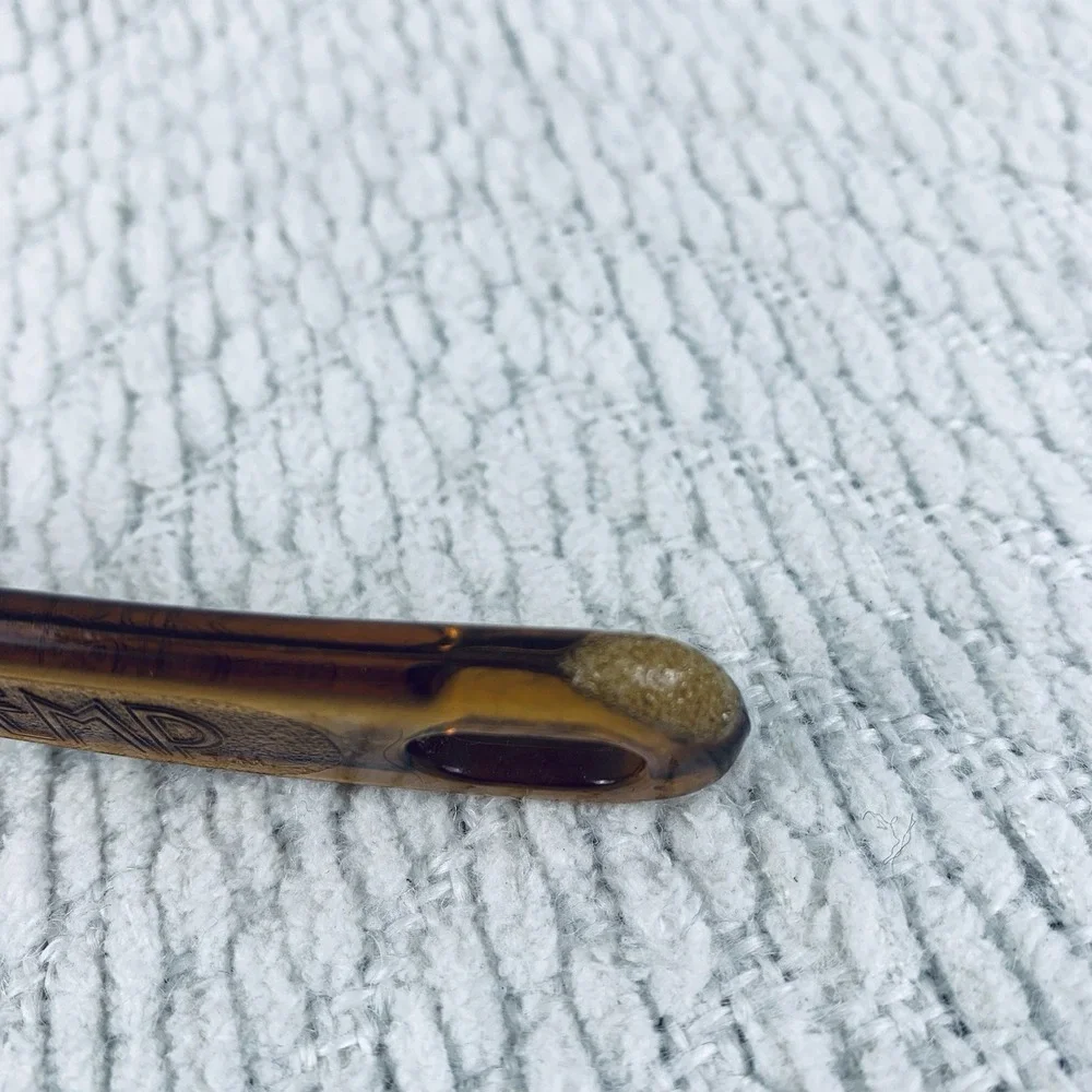 Vintage Ultratemp Serving Spoon Amber Brown Robinson Knife Co Retro‎ Kitchen MCM